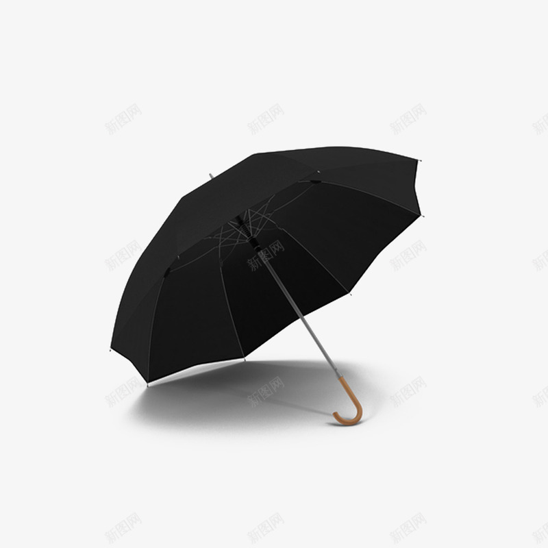 打开的黑色雨伞png免抠素材_新图网 https://ixintu.com 商务伞 打开的 雨伞 黑色