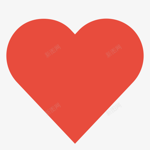 红色心形符号图标png_新图网 https://ixintu.com heart 心 心形 红心