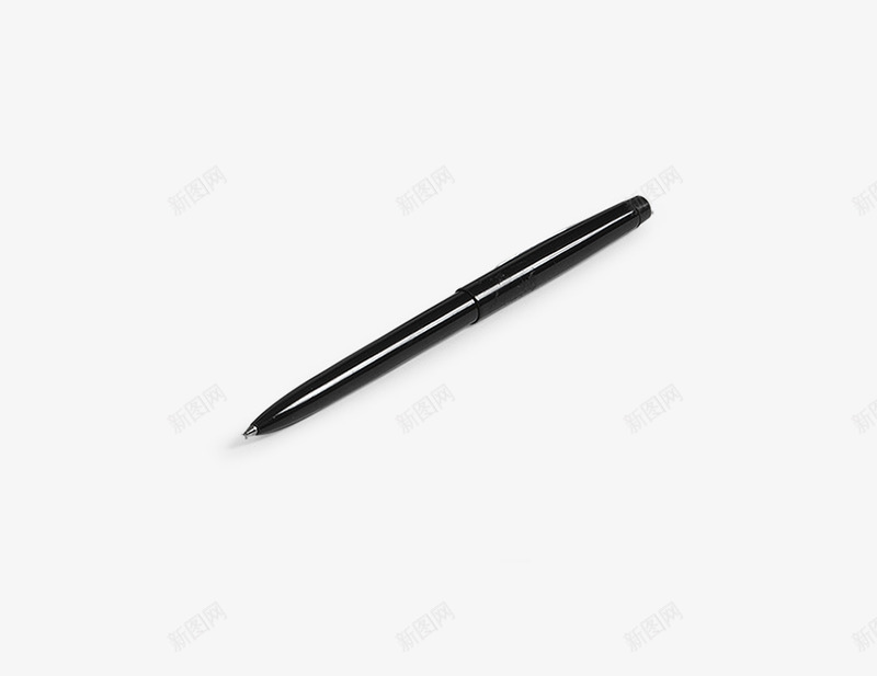 黑色签字笔水性笔png免抠素材_新图网 https://ixintu.com 办公学习用品 商务笔 黑色签字笔水性笔中性笔