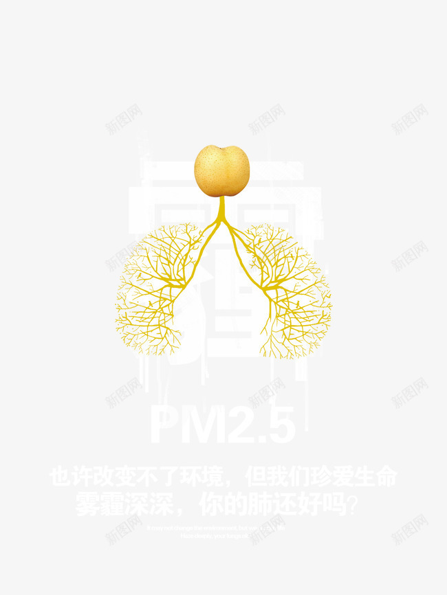 雾霾png免抠素材_新图网 https://ixintu.com pm值 大气 污染 环境 肺癌