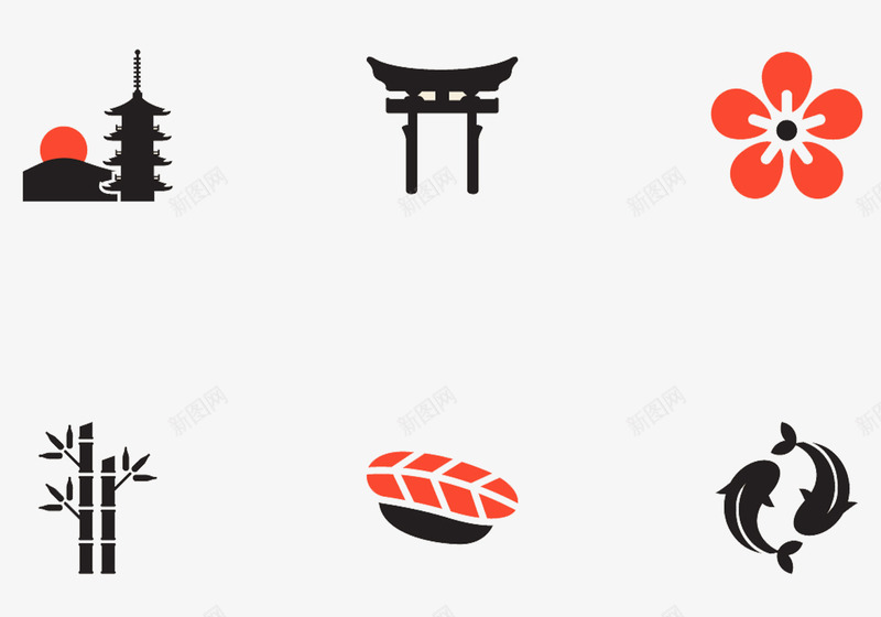 卡通日式寺庙png免抠素材_新图网 https://ixintu.com 卡通庙 名胜古迹 圆形 夫子庙 寺庙 彩色 文化 景点