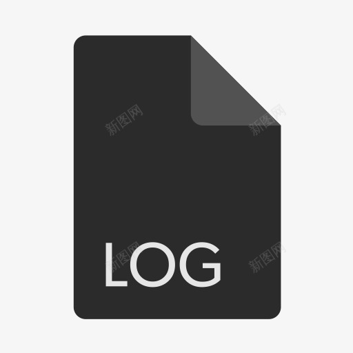 延伸文件格式日志该公司平板彩色图标png_新图网 https://ixintu.com file format log 延伸 文件 日志 格式