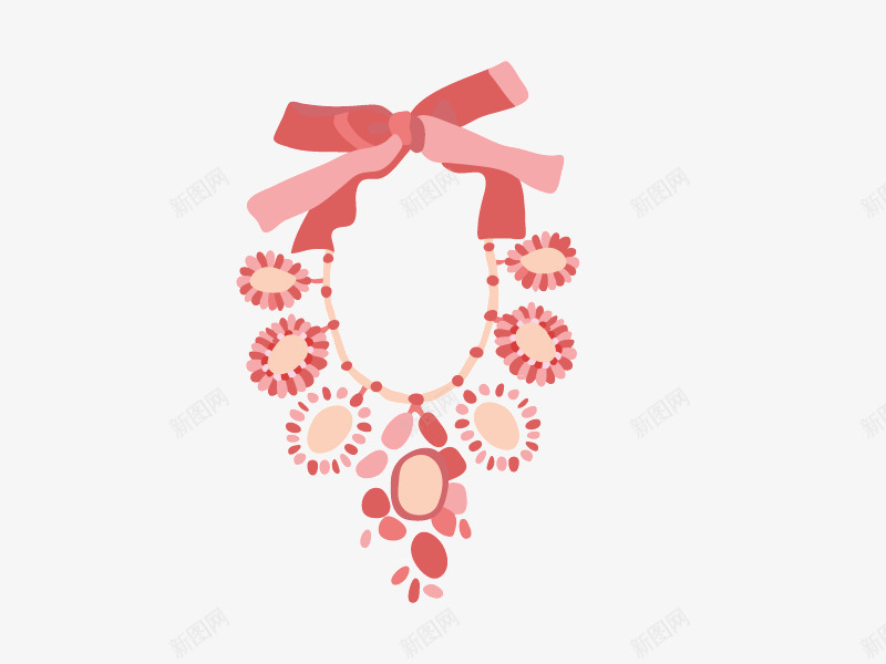 项链婚礼卡通矢量图ai免抠素材_新图网 https://ixintu.com 婚礼 婚礼卡通 婚礼矢量 项链 矢量图