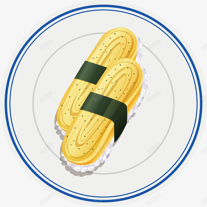 手绘美食特色寿司矢量图ai免抠素材_新图网 https://ixintu.com 三文鱼 卡通寿司 各式寿司 寿司 手绘 日式 日式美食 特色寿司 瓦萨米 精美 美食 鱼籽 矢量图