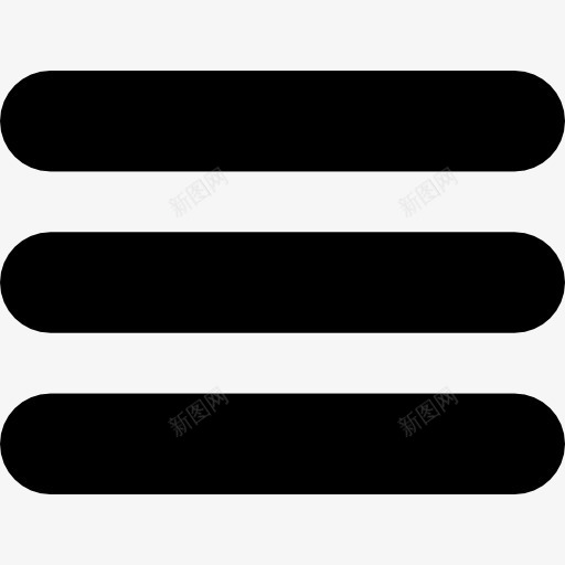 线图标png_新图网 https://ixintu.com 水平线 线 菜单 菜单界面 设置 选项