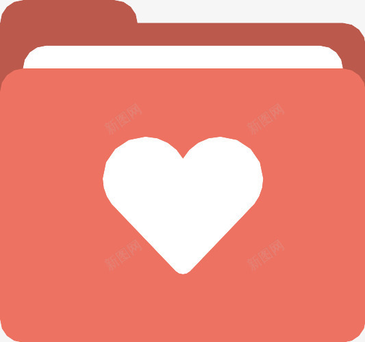 文件夹心SquidInkFlatIcons图标png_新图网 https://ixintu.com folder heart 心 文件夹