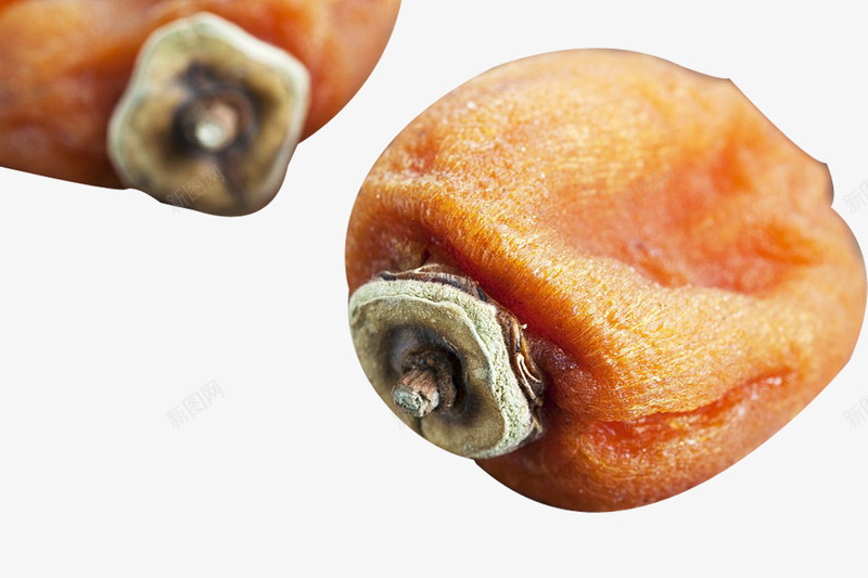 柿饼png免抠素材_新图网 https://ixintu.com 干锅 柿 甜食 零食 食物 黄柿