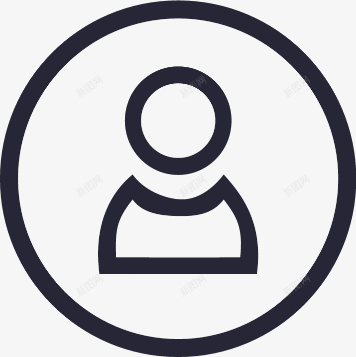 用户中心图标png_新图网 https://ixintu.com 用户中心
