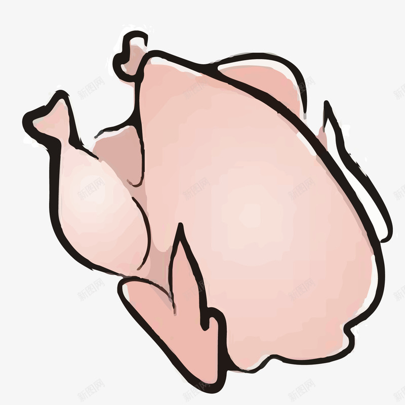黄焖鸡肉png免抠素材_新图网 https://ixintu.com 好吃有营养 烤鸡 美味可口 鲜嫩流油 鸡翅 黄焖 黄焖牛肉