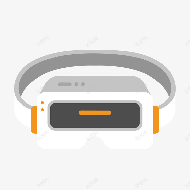灰色VR智能设备矢量图eps免抠素材_新图网 https://ixintu.com VR VR世界 免抠图PNG 智能 灰色 矢量图 设备