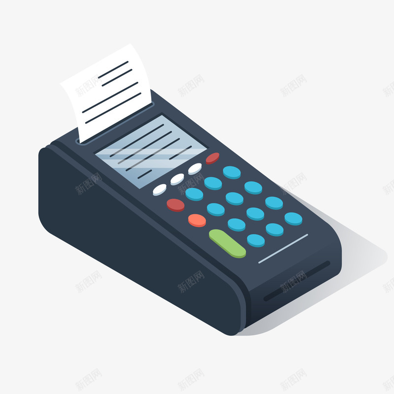 灰色卡通POS机模型矢量图ai免抠素材_新图网 https://ixintu.com POS机 卡通 卡通模型 扫码 模型 灰色 灰色模型 矢量图 蓝色