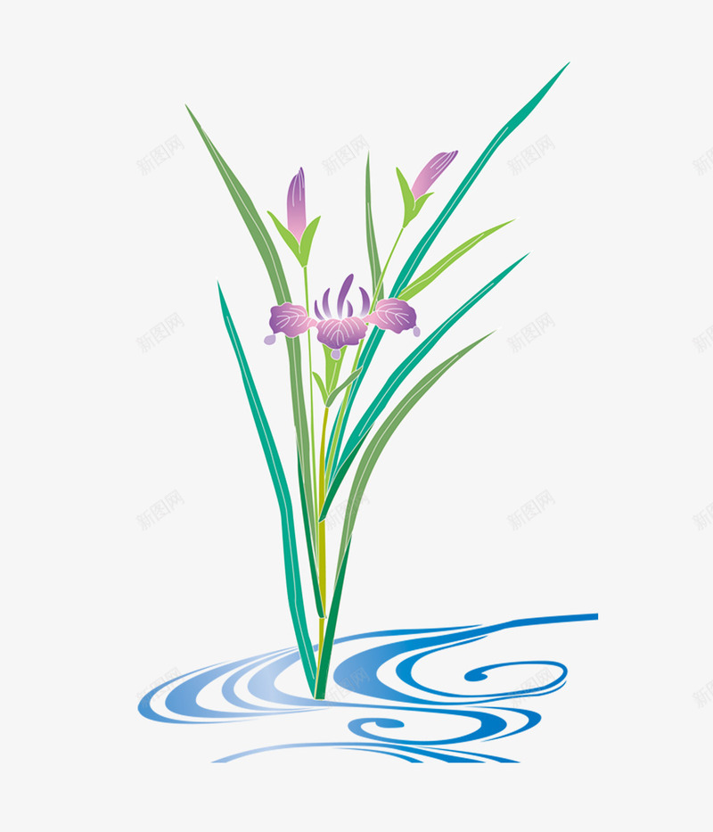 抽象花纹png免抠素材_新图网 https://ixintu.com 不规则纹理 底纹 手绘花朵 手绘花纹 抽象纹理 纹蝴蝶 花纹 花藤 蝴蝶