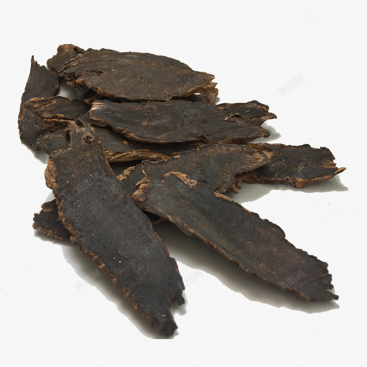 玄参片特写png免抠素材_新图网 https://ixintu.com 乌元参 产品实物 玄参 玄参片特写 药材 黑参 黑玄参