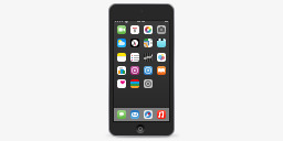 苹果灰色iPod产品空间触摸苹图标png_新图网 https://ixintu.com Apple gray iPod ipod product space touch 产品 灰色 空间 苹果 触摸