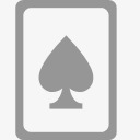 卡黑桃GooglePlusicons图标png_新图网 https://ixintu.com card spades 卡 黑桃