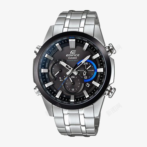 卡西欧商务大气手表png免抠素材_新图网 https://ixintu.com CASIO 产品实物 名牌手表 太阳能 男士手表 腕表 钢带男表