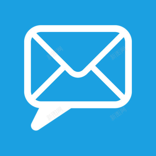 聊天电子邮件MetroUI的码头图标png_新图网 https://ixintu.com Chat email 电子邮件 聊天