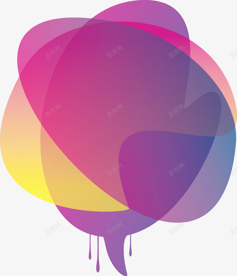 紫色不规则几何体png免抠素材_新图网 https://ixintu.com 不规则几何体 紫色