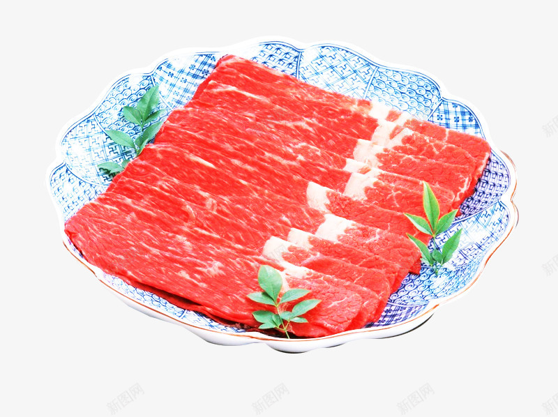 一盘牛肉png免抠素材_新图网 https://ixintu.com 牛肉 肥牛 食品