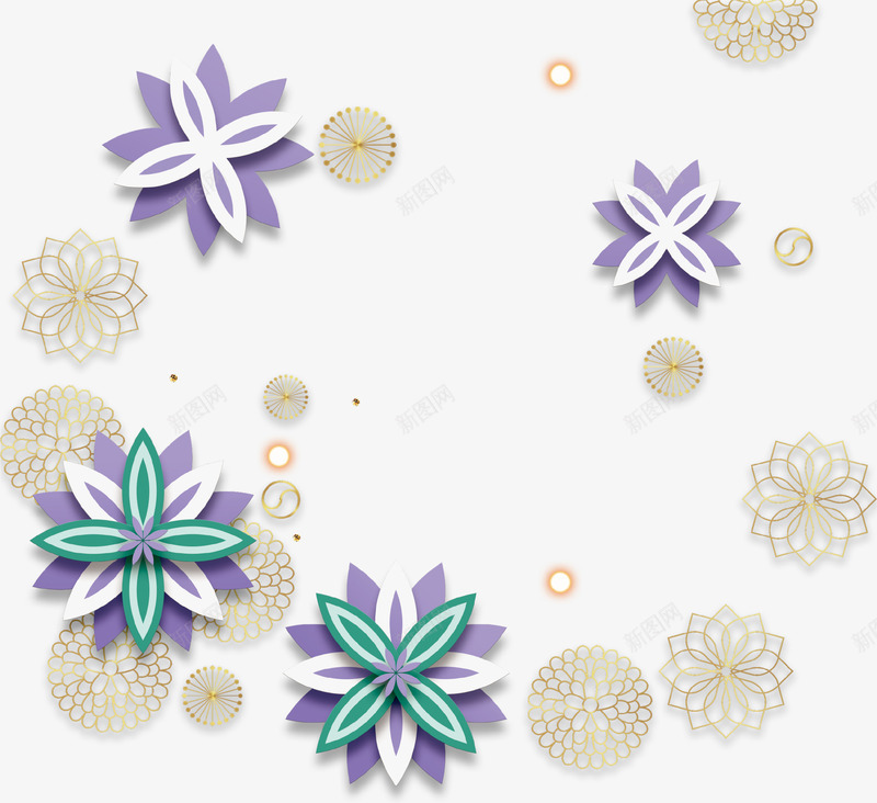 3D时尚花纹背景psd免抠素材_新图网 https://ixintu.com 3D花纹 时尚 时尚花纹 立体花纹 花纹 鲜花