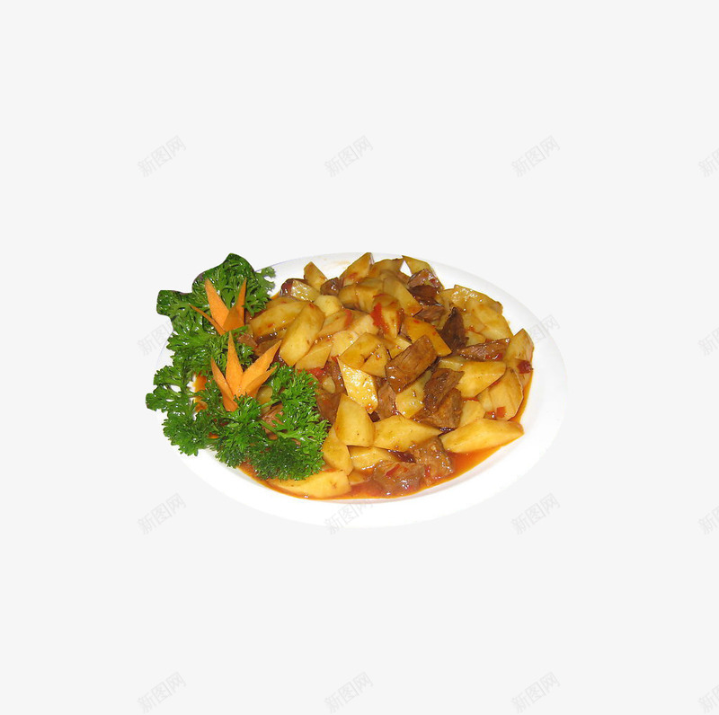 产品实物原味土豆烧牛肉png免抠素材_新图网 https://ixintu.com 产品实物 传统美食 土豆 土豆烧牛肉 家常小菜 烧牛肉 牛肉 美味 美味小吃 美食