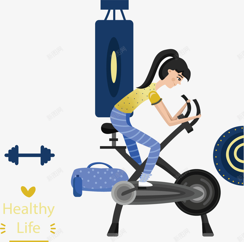 合理计划运动健身矢量图ai免抠素材_新图网 https://ixintu.com 健身 健身中心 健身房 合理计划 矢量png 运动健身 矢量图