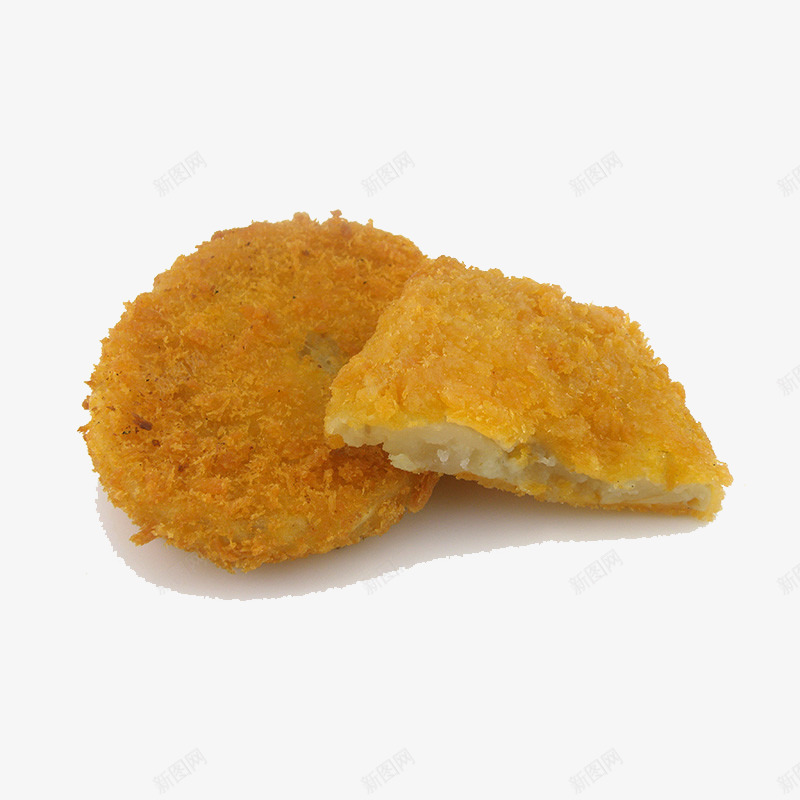 牛肉薯饼png免抠素材_新图网 https://ixintu.com 冷冻油炸小吃 半成品 圆薯饼 实物 早餐下午茶点心 牛肉薯饼 荤食小吃饼