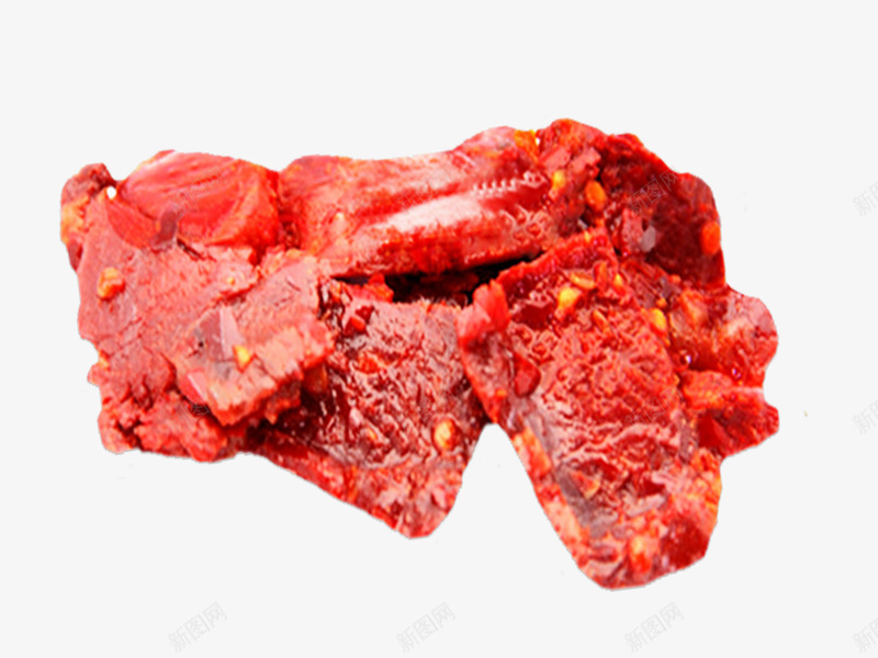香辣牛肉干png免抠素材_新图网 https://ixintu.com 牛肉干 牛肉零食 辣椒