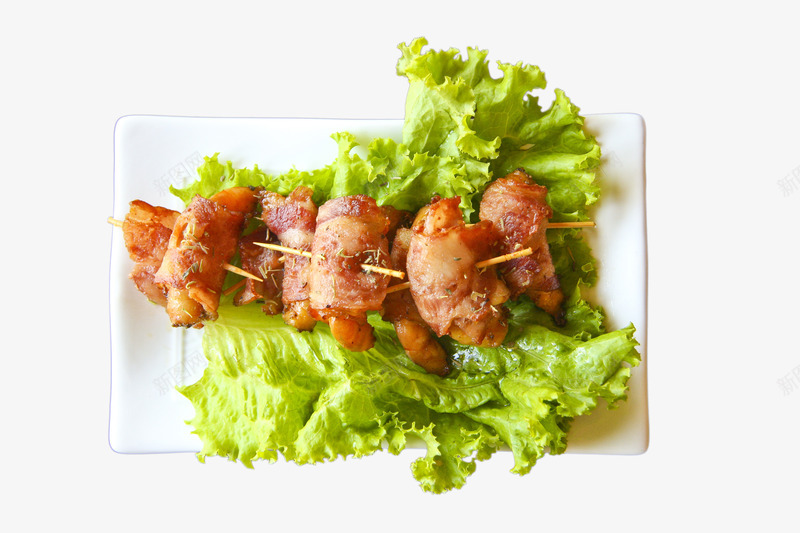 美味烤肉串png免抠素材_新图网 https://ixintu.com 烤肉串 牛肉 猪肉 碟子 羊肉 蔬菜 配菜 食品