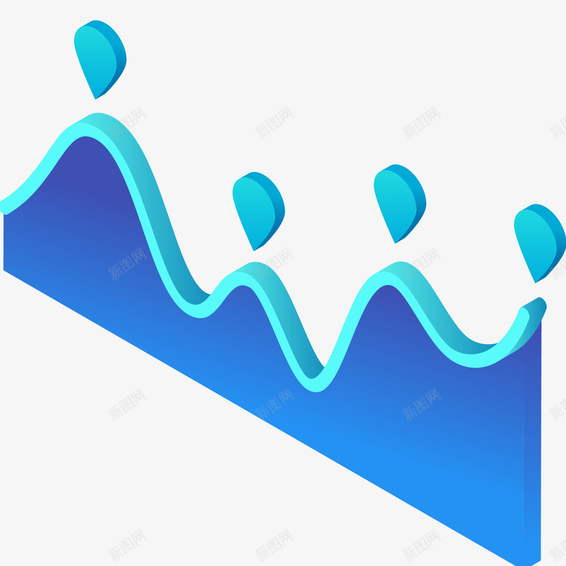 金融和经济图表插画矢量图ai免抠素材_新图网 https://ixintu.com 3D立体 信息图表 免抠PNG 几何图形 曲线 金融和经济图表插画 矢量图