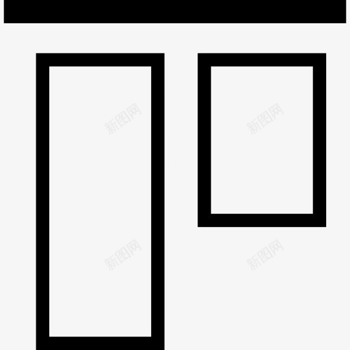 对象对齐到顶部图标png_新图网 https://ixintu.com 对象 对象对齐 接口对齐 调整对象 顶部对齐