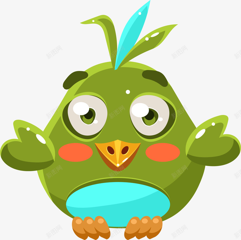 卡通游戏角色小鸡图标png_新图网 https://ixintu.com UI 卡通游戏 卡通游戏角色小鸡 图标 游戏 游戏UI 游戏图标 游戏角色 游戏角色图标 游戏道具 绿色小鸡UI图标 角色 道具