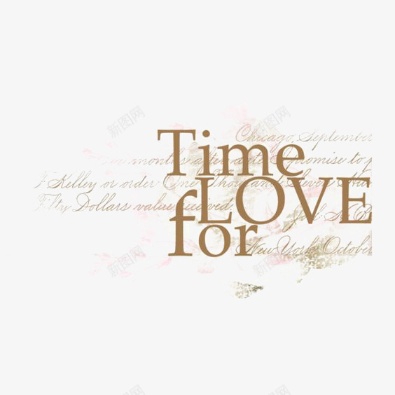 英文字印花png免抠素材_新图网 https://ixintu.com FOR LOVE TIME 创意 情人节 英文字 英文字素材 英文字装饰 通用英文艺术字