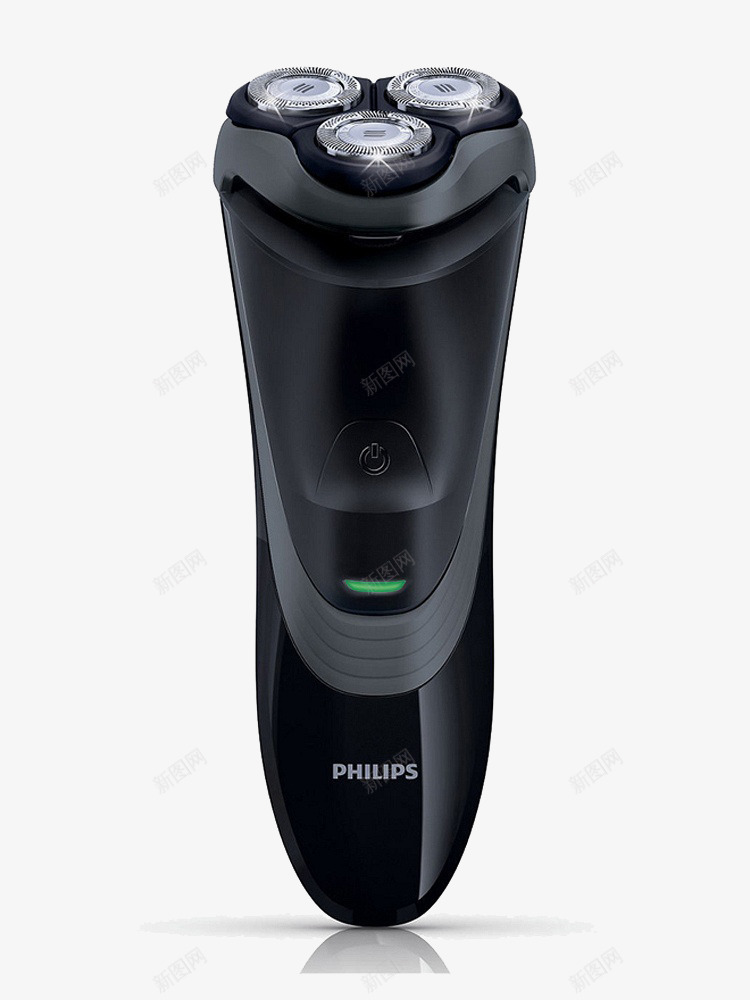 电动剃须刀3D浮动刀头刮胡刀png免抠素材_新图网 https://ixintu.com 产品实物 全身水洗