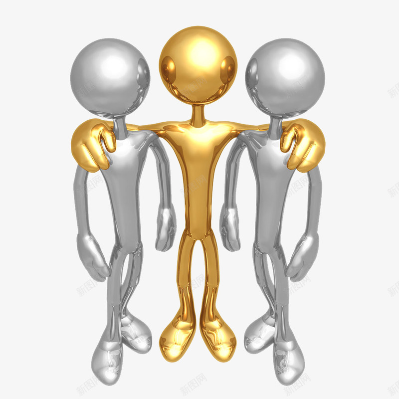 公司员工png免抠素材_新图网 https://ixintu.com 3D小人 公司企业 商业 商务人物 团队 领导 领导力 领导者