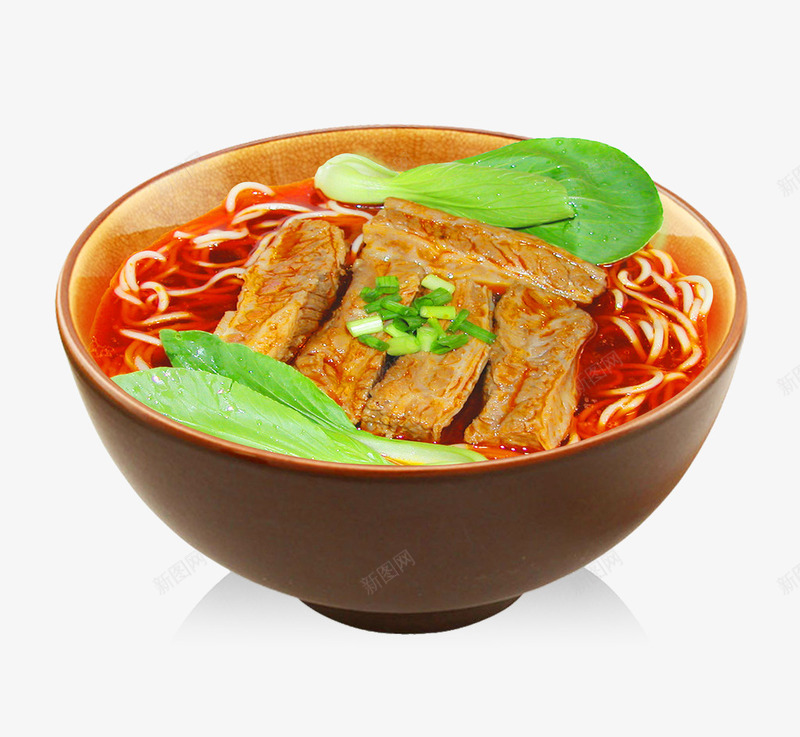香辣牛肉面png免抠素材_新图网 https://ixintu.com 传统美食 实物图 摄影图 汤面 美食 美食图片 餐饮 香辣牛肉面
