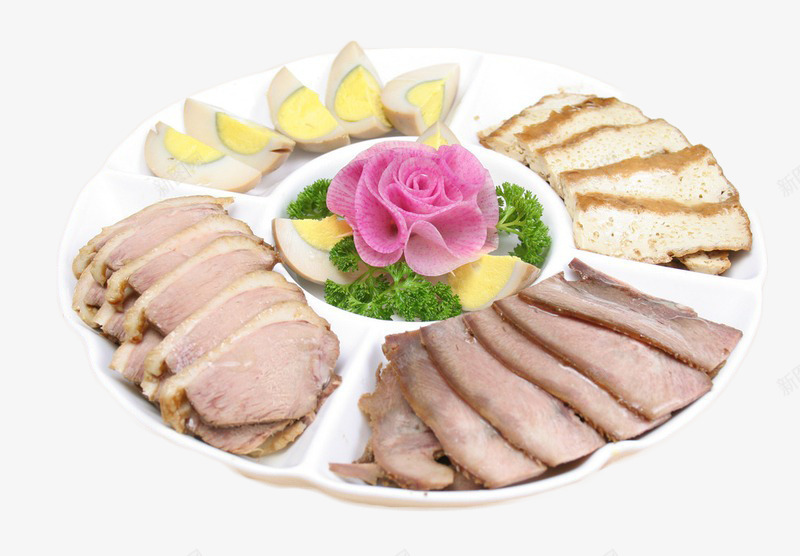 一盘牛肉羊肉驴肉拼盘png免抠素材_新图网 https://ixintu.com 年菜 拼盘 羊肉 装饰 驴肉