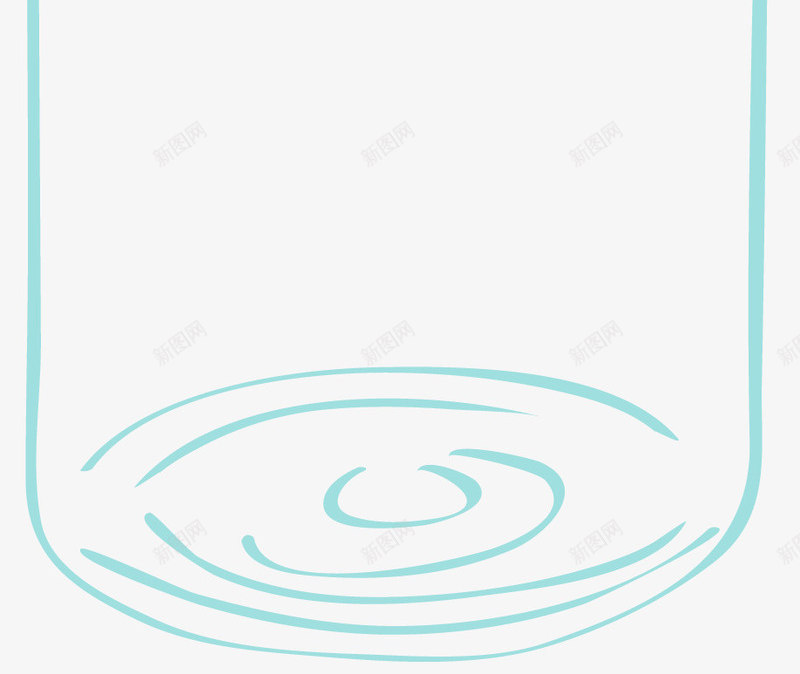 蓝色手绘瓶子png免抠素材_新图网 https://ixintu.com 卡通 手绘 灰色的 瓶子 简图 线条 蓝瓶子 蓝色的 装饰