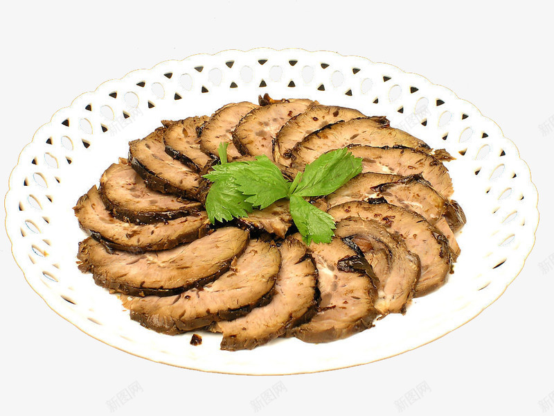 酱牛肉片png免抠素材_新图网 https://ixintu.com 中华美食 传统美食 家常菜 湘菜 酱牛肉 餐饮美食