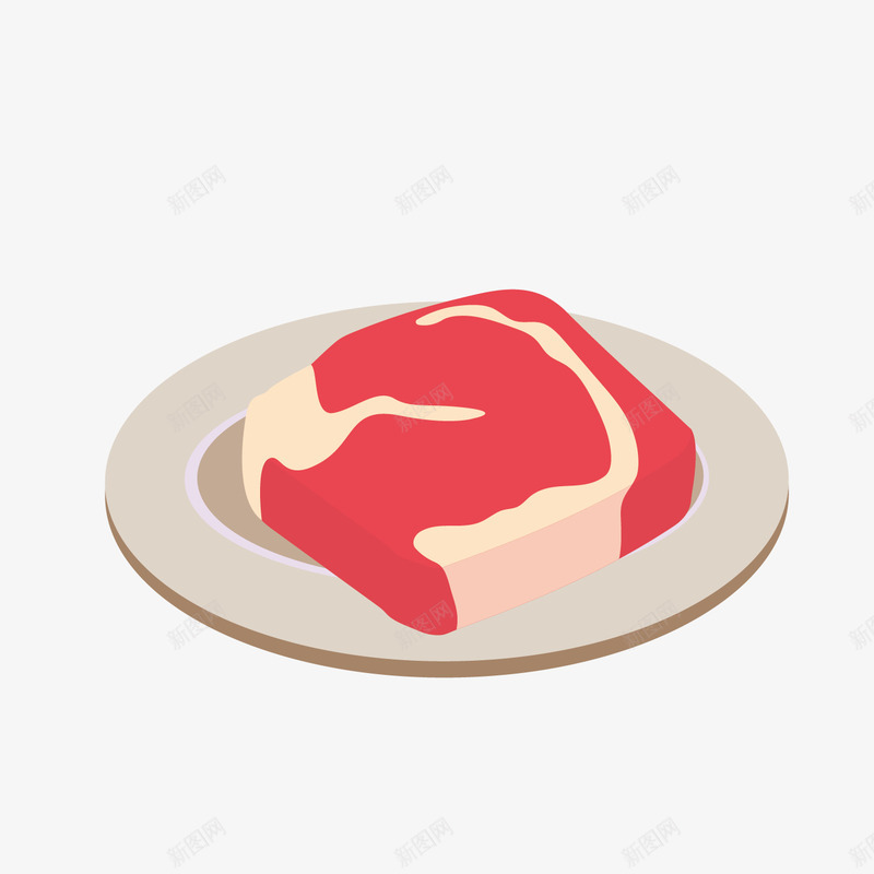瘦肉大鱼大肉食材矢量图ai免抠素材_新图网 https://ixintu.com 卡通 大刀肉 大刀肉辣条 大鱼大肉食材 妈妈大刀肉 素大刀肉 肉片 矢量图