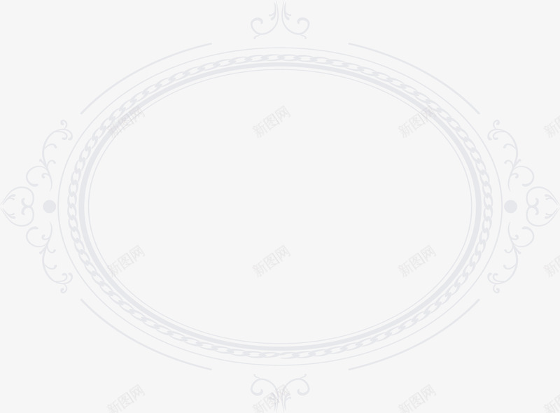 手绘灰色圆圈png免抠素材_新图网 https://ixintu.com 圆圈 小清新 弧线 手绘 椭圆 灰色 简约 花纹