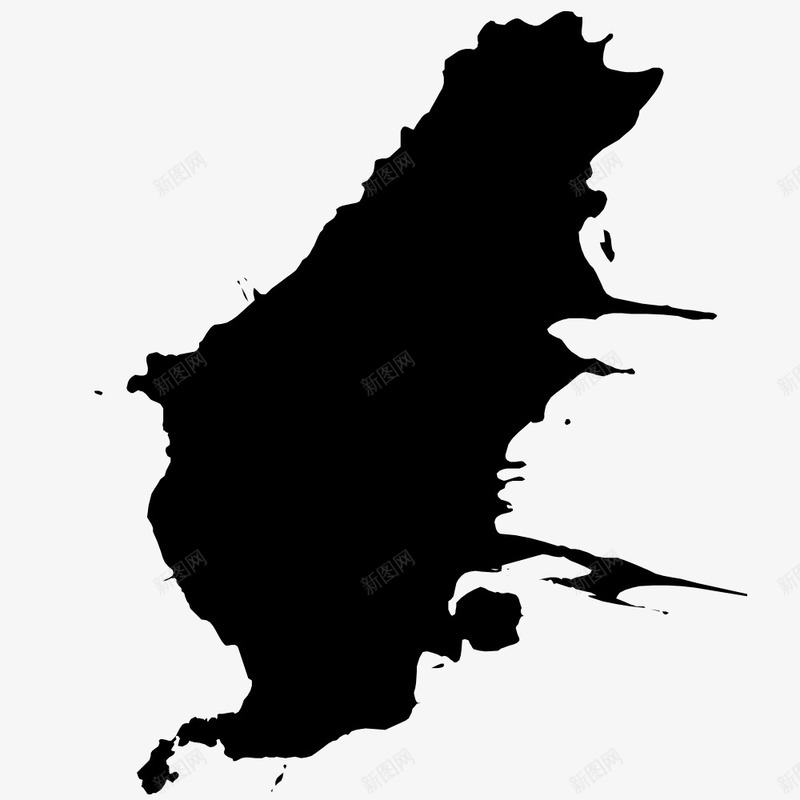 不规则水墨笔画png免抠素材_新图网 https://ixintu.com 不规则水墨笔画 墨迹 水墨笔画 笔画