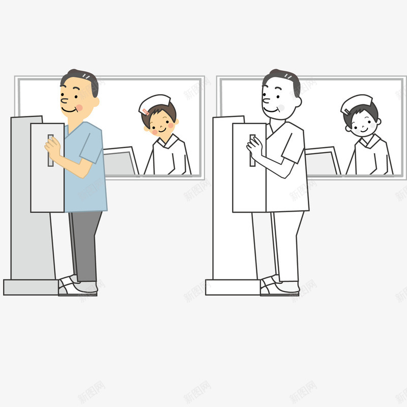体检元素png免抠素材_新图网 https://ixintu.com png 体检 体检中心 元素 医生 卡通