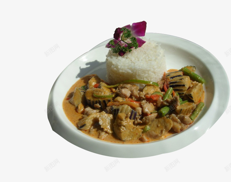 咖喱牛肉烩饭png免抠素材_新图网 https://ixintu.com 产品实物 咖喱 牛肉 美食 菜肴