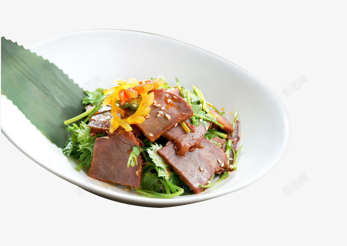 香拌牛肉png免抠素材_新图网 https://ixintu.com 产品实物 凉拌 牛肉 美味 美食