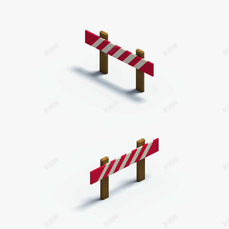 红色的警戒特别牌子png免抠素材_新图网 https://ixintu.com 木质 立体 等轴3D 红色 警告 警戒线 高清 高端