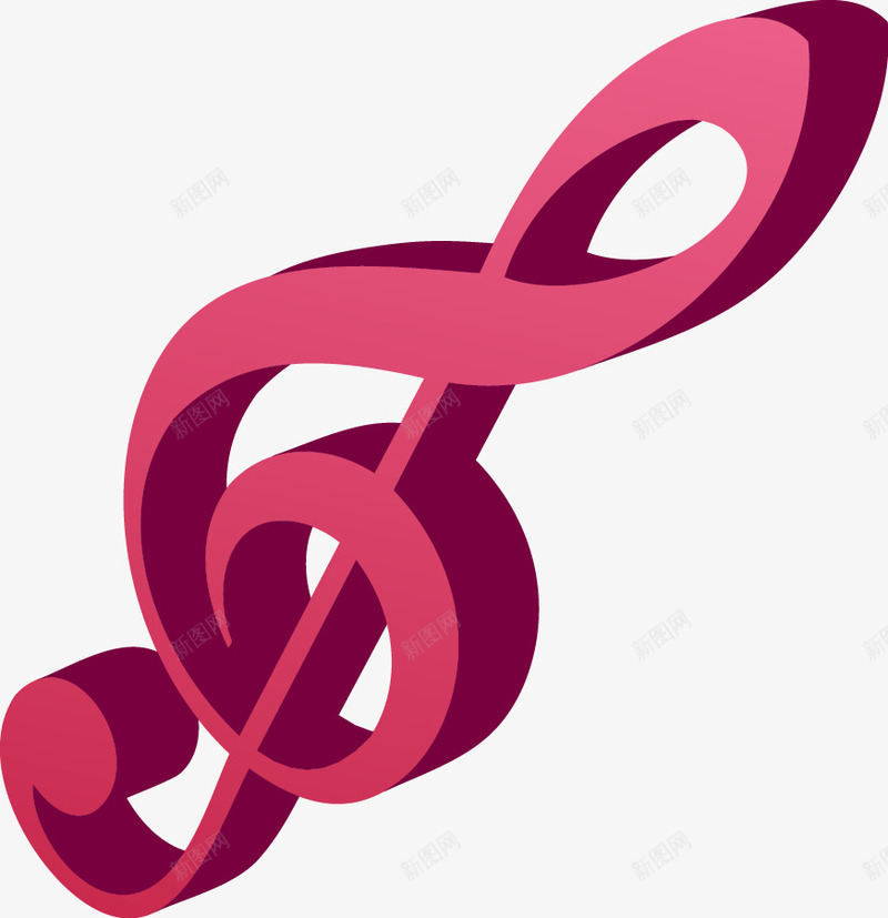 3D音乐符号矢量图eps免抠素材_新图网 https://ixintu.com 3D 淘宝素材 素材 装饰素材 音乐符号 矢量图