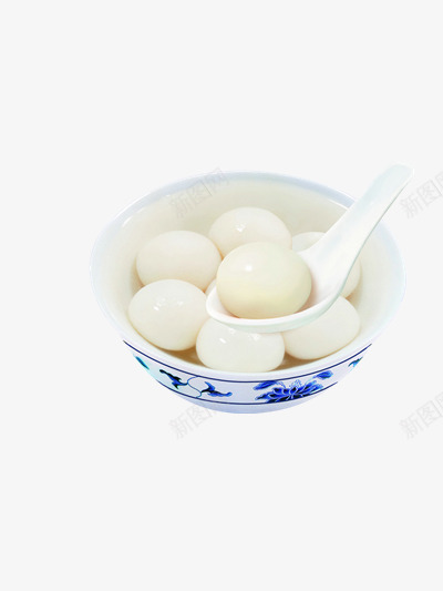 青花瓷碗里的汤圆png免抠素材_新图网 https://ixintu.com 元宵 十五 汤圆 青花瓷碗