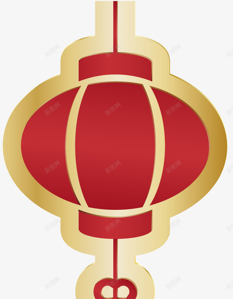 装饰微立体灯笼png免抠素材_新图网 https://ixintu.com 3D 微立体 新年装饰 新春佳节 灯笼 装饰图案