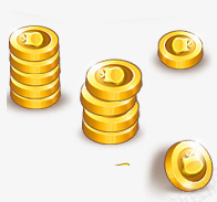 金融卡通金色金币财富png免抠素材_新图网 https://ixintu.com 大气 财宝 财富 金币元素 金色 钱币 黄金